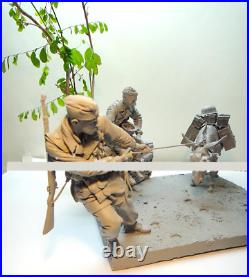 1/16 Scale Unpainted Resin Model WWII US SOLDIER GK Unassembled War Figure Kit