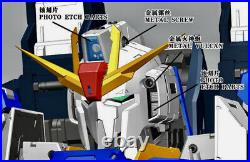 1/35 Scale Zeta Gundam Bust Unassembled DIY Model Led Light Figure Z Model