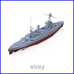 1/450 Military Model Kit France Navy Bretagne Battleship Full Hull