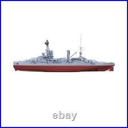 1/450 Military Model Kit France Navy Bretagne Battleship Full Hull
