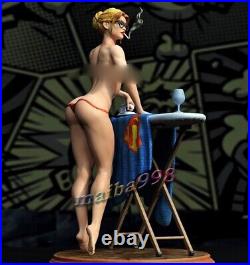 1/6 31cm Nude Supergirl 3D Printing Figure GK Model Kit Unpainted Unassembled