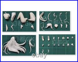 Anime Mizuki Yukikaze 1/4 Figures Unpainted GK Model Unassembled Resin Kits 35cm