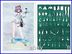 Azur Lane IJN Kirishima Girl 1/7 Figure Unpainted GK Model Unassembled Resin Kit