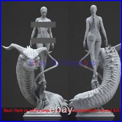 Beowulf Sexy Woman 3D Print Model Kit 1/4 Figure Unpainted Unassembled 51cm