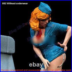 Black Widow Stewardess Ver 3D Print Model Kit Unpainted Unassembled 2 Version