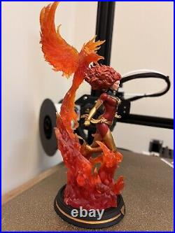Dark Phoenix Xmen 1/12 Figure fire 3D Print resin Kit Hand painted 3 Piece