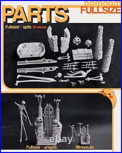 Halloween King 12k 3d Printed FAN ART resin model kit Unpainted Unassembled