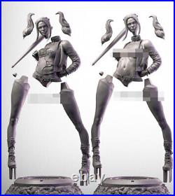 Harley Quinn Margot 3D Print Model Kit Unpainted Unassembled 2 Ver. 2 Heads