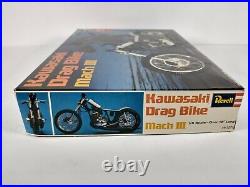 Kawasaki Drag Bike Mach III Revell 18 Model Kit # H-1275 Parts Lot
