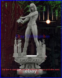 Leeloo 3D Print Model Kit 1/6 Beauty Woman Figure Unpainted Unassembled 38cm GK
