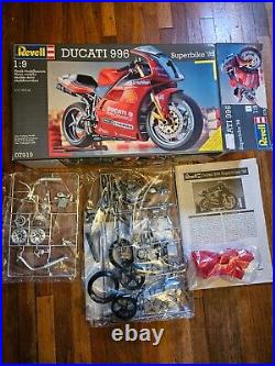 NIB Revell Ducati 996 Superbike 1999 SBK 19 Plastic Model Kit Vintage FOGGY 916