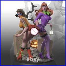 Resin Figure Model Kit Scooby Doo Velma & Daphne NSFW Unpainted Unassembled NEW