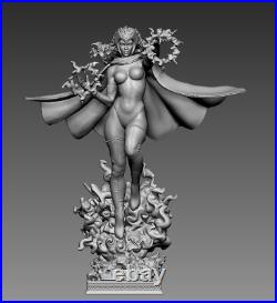 Scarlet Witch 3D Resin Print Model Kit Unpainted Unassembled