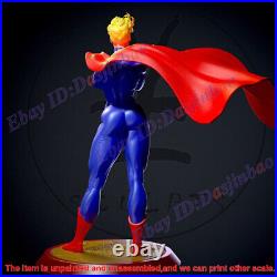 Supergirl Bodybuilding Figure 3D Print Model Kit Unpainted Unassembled 2 Version