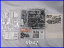 TAMIYA 1/24 Jeep Wrangler Open-Top Plastic model used unassembled rare japan F/S