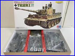 Tamiya 1/25 German Army Heavy Tank Tiger I Used plastic model unassembled F/S