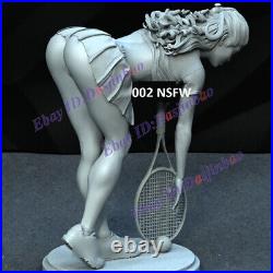 Tennis Girl 1/4 3D Print Model Kit Unpainted Unassembled 30cm GK 002 NSFW