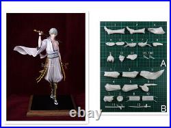 Touken Ranbu Online Tsurumaru Kuninaga 1/8 Unpainted GK Models Unassembled Kits