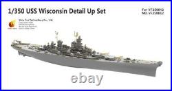 US-S VeryFire VF350012 1/350 USS Wisconsin Detail Up Set For VeryFire 350912