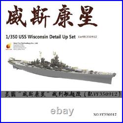 US-S VeryFire VF350012 1/350 USS Wisconsin Detail Up Set For VeryFire 350912
