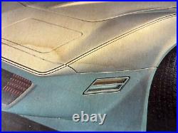 Vintage Monogram HUGE 1/8 Scale 82 Corvette Unbuilt Model Car Kit Original Chevy