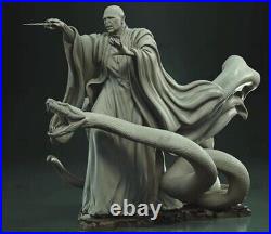 Voldemort 1/8 Unpainted GK Model 3d Print Figure Unassembled Resin Kit 9''H