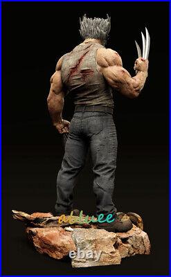Wolverine 4 Heads 3 Hands Figures Unpainted GK Models 3D Printed Unassembled